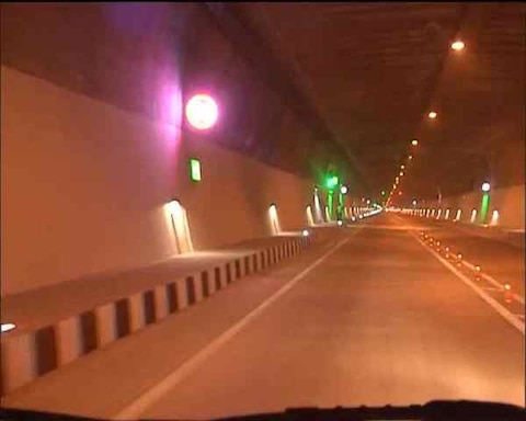 Mesmerising pictures of India's longest tunnel, Nashri; to be inaugurated by PM Modi on April 2