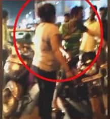 Watch: BJP\'s mahila morcha member beats youth for allegedly hurling abuse towards her in Gwalior