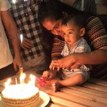 Salman-Iulia, Arbaaz-Malaika spotted having fun at Ahil\'s b\'day celebration