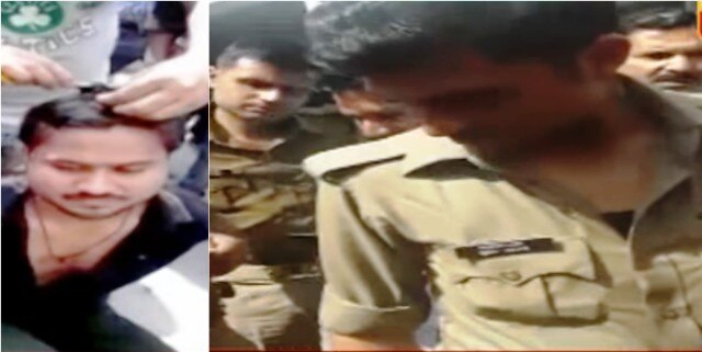 Shahjahanpur: Policemen suspended for inaction over youth's tonsuring Shahjahanpur: Policemen suspended for inaction over youth's tonsuring