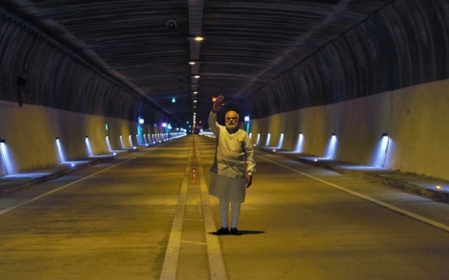 'Chenani-Nashri tunnel India's longest, safest' 'Chenani-Nashri tunnel India's longest, safest'