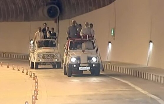 PM Narendra Modi inaugurates Chenani-Nashri road tunnel in J&K: 10 Points PM Narendra Modi inaugurates Chenani-Nashri road tunnel in J&K: 10 Points