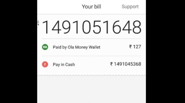 Ola charged this Mumbai man whopping Rs 149 crore for cancelled trip Ola charged this Mumbai man whopping Rs 149 crore for cancelled trip