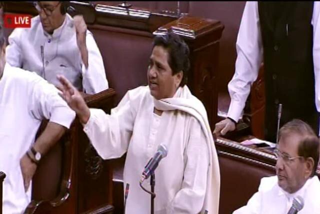 Opposition rakes up EVM tampering in RS; Mayawati calls ruling BJP 'cheat'