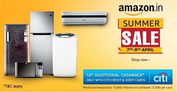 Amazon.in brings the Summer Sale of 2017 Amazon.in brings the Summer Sale of 2017