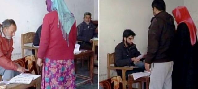 Few voters turn up in Srinagar parliamentary seat by-poll Few voters turn up in Srinagar parliamentary seat by-poll