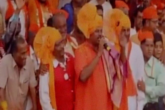 BJP MLA Raja Singh threatens to behead those opposing Ram Temple BJP MLA Raja Singh threatens to behead those opposing Ram Temple