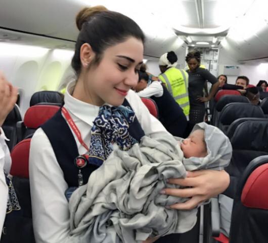 Turkish Airlines: Baby born mid-air, crew helps in delivery at 42,000 feet Turkish Airlines: Baby born mid-air, crew helps in delivery at 42,000 feet