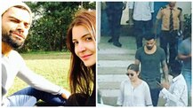 Anushka Sharma flies down to Bengaluru to meet injured Virat Kohli; Pics go viral