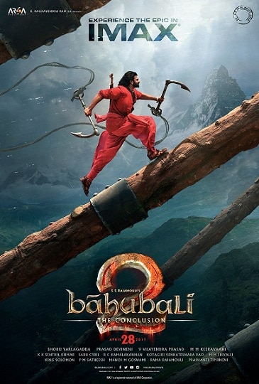 'Baahubali 2: The Conclusion' IMAX poster unveiled 'Baahubali 2: The Conclusion' IMAX poster unveiled