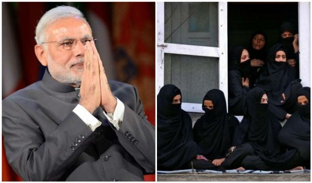 Triple Talaq: PM Modi pushes 'new India' mantra, bats for 'Muslim sisters' Triple Talaq: PM Modi pushes 'new India' mantra, bats for 'Muslim sisters'