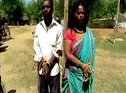 Shocking: Couple tied, beaten up in their private parts by villagers for having illicit relationship in Odisha Shocking: Couple tied, beaten up in their private parts by villagers for having illicit relationship in Odisha