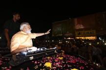 Gujarat: PM Modi sounds poll bugle in home turf with mega roadshow in Surat
