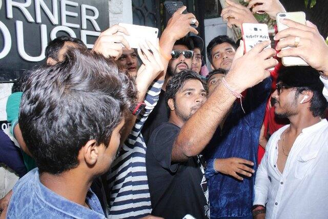 Though, both of them were not snapped together but it is clear that they partied under the same roof.(PC: Manav Manglani)