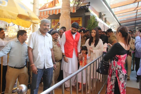 IN PHOTOS: Abhishek And Aishwarya Bachchan Celebrate 10th Wedding Anniversary