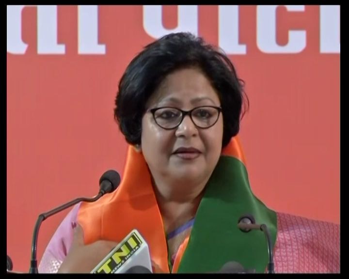 Fired from Congress, Barkha Shukla Singh joins BJP Fired from Congress, Barkha Shukla Singh joins BJP