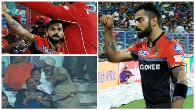 IPL Video: Watch Virat Kohli upset with spectator, hits out at match official IPL Video: Watch Virat Kohli upset with spectator, hits out at match official
