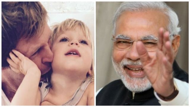 Checkout PM Modi's special birthday wish for Jonty Rhodes' daughter 'India' Checkout PM Modi's special birthday wish for Jonty Rhodes' daughter 'India'