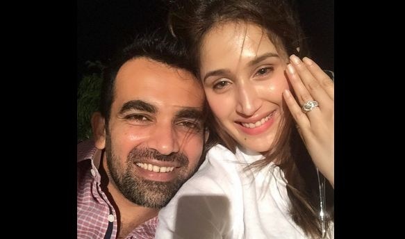 YAY! Sagarika Ghatge and Zaheer Khan are ENGAGED now YAY! Sagarika Ghatge and Zaheer Khan are ENGAGED now