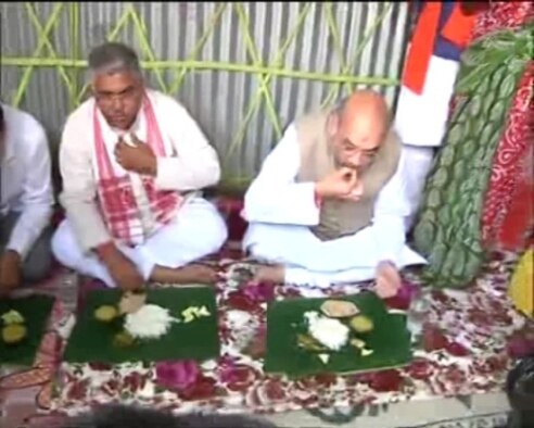 To control left-wing extremism, Amit Shah enters Naxalbari; BJP kicks-off expansion drive
