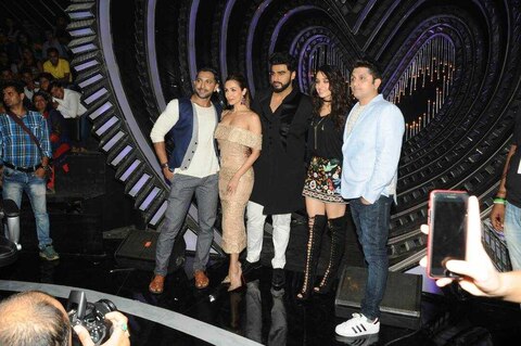 NACH BALIYE: Here are the FIRST PICTURES of Malaika Arora, Arjun Kapoor and Shraddha Kapoor from the sets