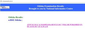 Odisha Class 10 result 2017 declared; Check orissaresults.nic.in