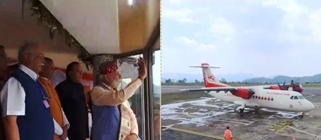 Modi launches UDAN scheme in poll-bound HP, says 'My dream is to see slipper-wearing passengers fly' Modi launches UDAN scheme in poll-bound HP, says 'My dream is to see slipper-wearing passengers fly'