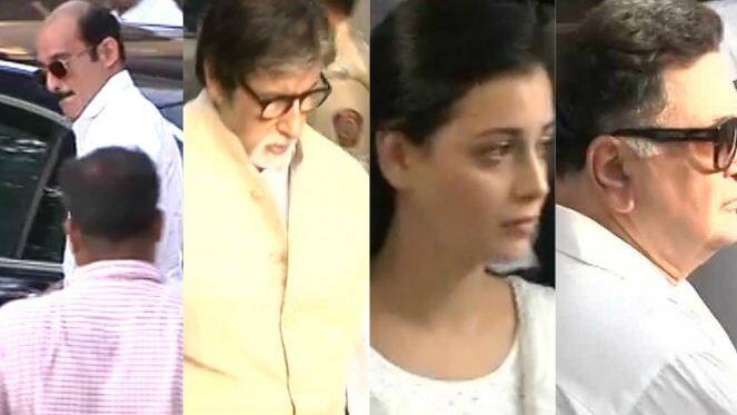 Vinod Khanna laid to rest: Images from his funeral Vinod Khanna laid to rest: Images from his funeral