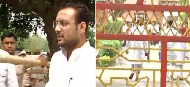 Gorakhpur: After sharing stage with Yogi, murder accused MLA Amanmani Tripathi today arrives to meet CM Gorakhpur: After sharing stage with Yogi, murder accused MLA Amanmani Tripathi today arrives to meet CM