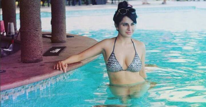 Recently, actress uploaded this picture on her Instagram. Surely she knows how to beat the heat this summer.(Image Courtesy - Instagram)
