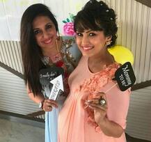 Karan Mehra\'s Wife Nisha Rawal Looks Adorable In Her Baby Shower Ceremony