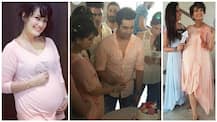 Karan Mehra\'s Wife Nisha Rawal Looks Adorable In Her Baby Shower Ceremony