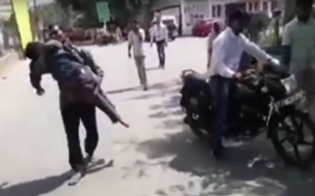 Viral Video: Man carries home son's body on two-wheeler from govt hospital