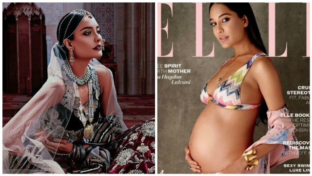 Lisa Haydon gracefully flaunts her baby bump on magazine cover Lisa Haydon gracefully flaunts her baby bump on magazine cover