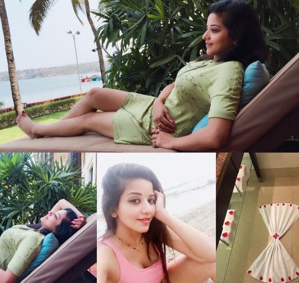 After getting eliminated from the dance reality show, without wasting time, Monalisa-Vikrant hit beaches of Goa for the much needed break. (Instagram)