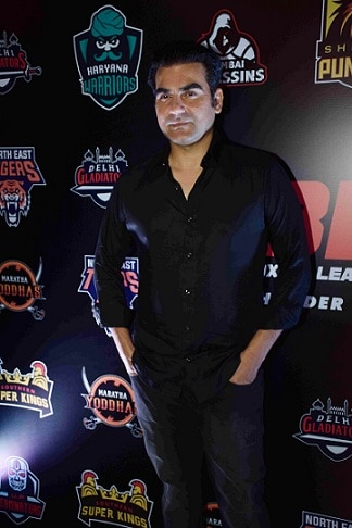 Bollywood actor Arbaaz Khan during the red carpet of Super Boxing League in Mumbai, India on May 8, 2017. (Sushant Agonde/SOLARIS IMAGES)