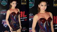 IN PHOTOS: Urvashi Rautela makes heads turn at Red carpet Super Boxing League