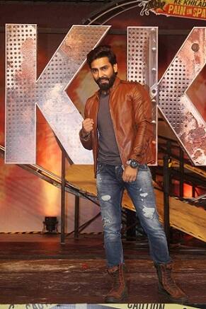 Television actor Manveer Gurjar during the launch of Colors TV show Khatron Ke Khiladi Season 8 in Mumbai, India on May 9, 2017. (Pravin Utturkar/SOLARIS IMAGES)