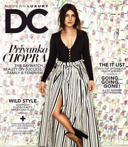 The desi girl who is prepping up for her first Hollywood release, 'Baywatch' in which she is playing a villain, has graced six covers for Modern Luxury magazines. (PC: Priyanka Chopra/ Instagram)
