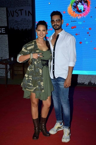 Bollywood actor Rochelle Rao and Keith Sequeira (Sushant Agonde/ SOLARIS IMAGES)