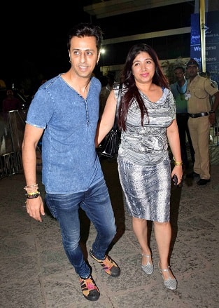 Bollywood music composer Salim Merchant and His wife Jeanne Merchant. (Sushant Agonde/ SOLARIS IMAGES)