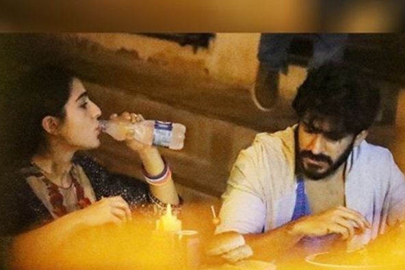 Lovebirds spotted: Harshvardhan Kapoor on a dinner date with Sara Ali Khan!