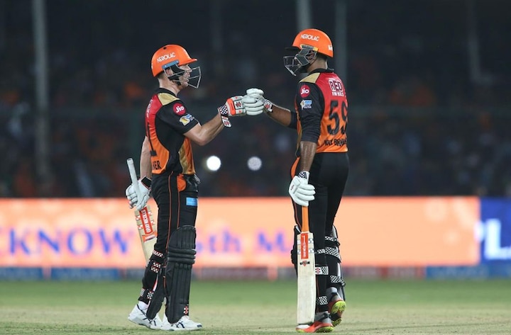 IPL10: Sunrisers seal playoff berth, beat Gujarat Lions by 8 wickets IPL10: Sunrisers seal playoff berth, beat Gujarat Lions by 8 wickets