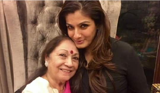 Raveena Tandon: To my ma. Love unconditional and everforgiving.