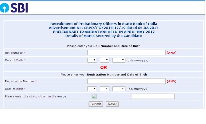 SBI PO Prelims results 2017: SBI Probationary Officer prelims result declared PO merit list, cut off marks at sbi.co.in SBI PO Prelims results 2017: SBI Probationary Officer prelims result declared PO merit list, cut off marks at sbi.co.in