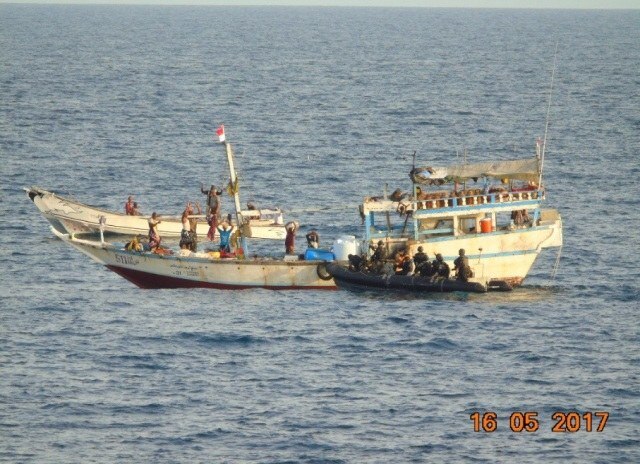Watch: Indian Navy foils piracy attempt, rescues Liberian ship in the Gulf of Aden  Watch: Indian Navy foils piracy attempt, rescues Liberian ship in the Gulf of Aden