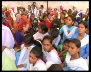 Rewari girls demanding school upgradation go on strike in Haryana