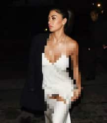 Scherzinger suffers wardrobe malfunction at TV premiere