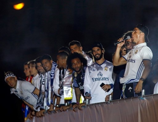 FOOTBALL: Real Madrid crowned La Liga Champions FOOTBALL: Real Madrid crowned La Liga Champions