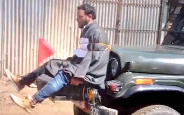 Major Gogoi who tied man to jeep in Kashmir awarded Major Gogoi who tied man to jeep in Kashmir awarded